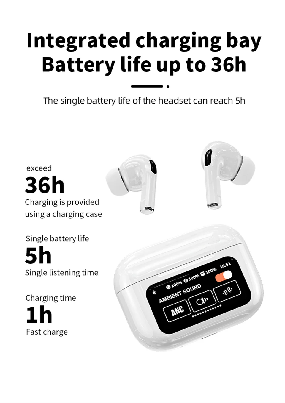 Ασύρματα 5.4 bluetooth ακουστικά