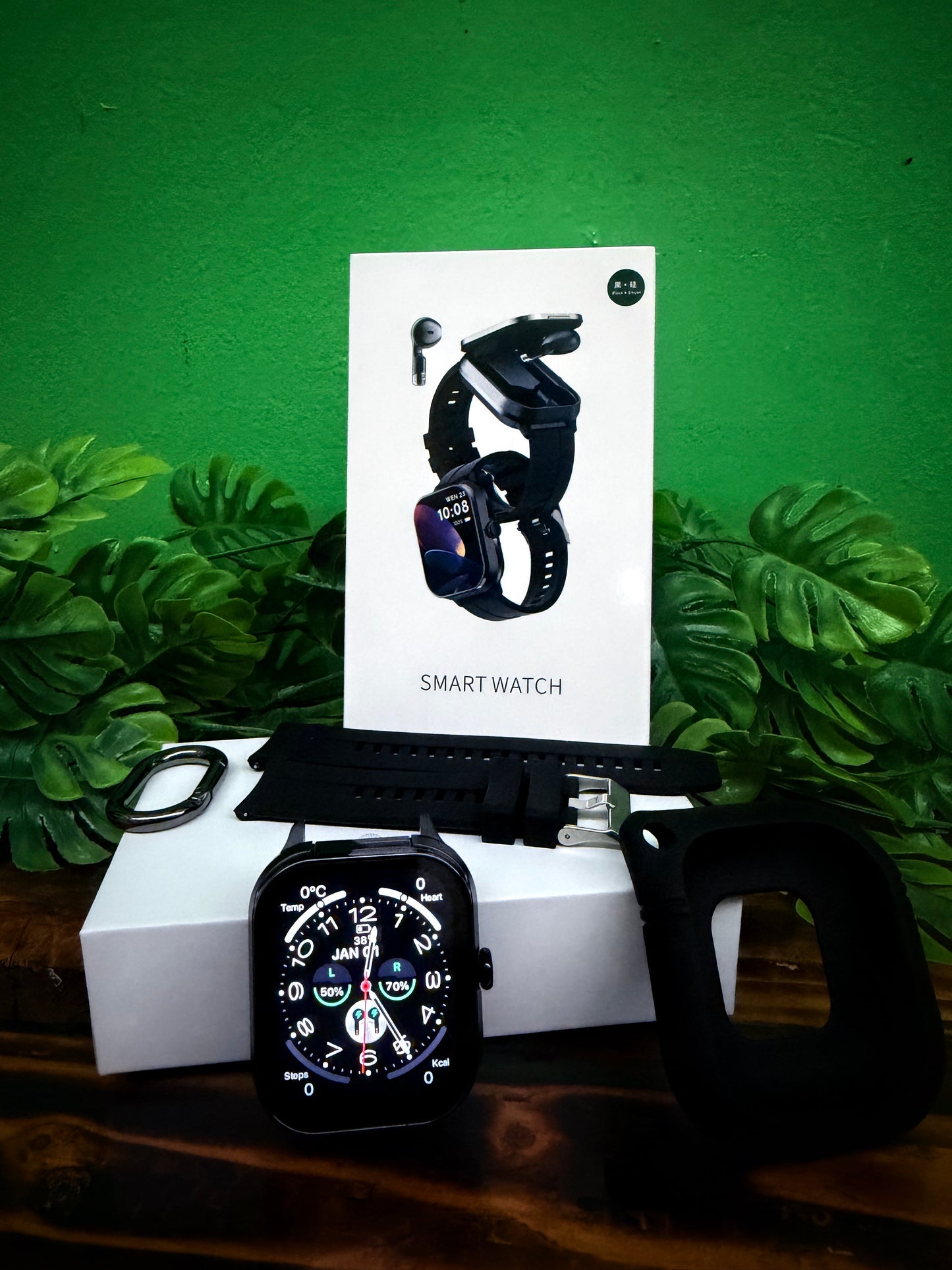 Ρολόι με ακουστικά