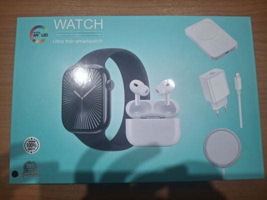 Smartwatch 6 in 1 bundle